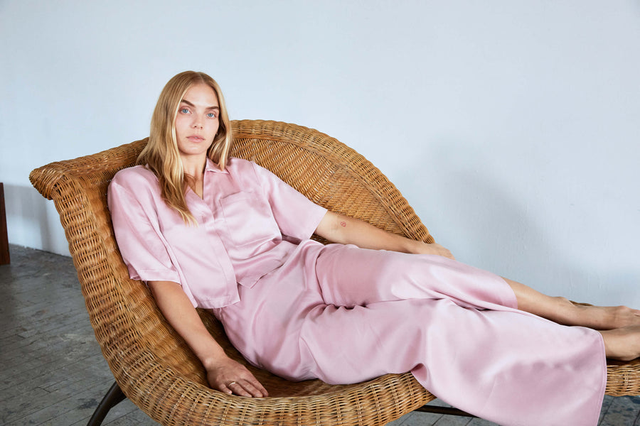 Washable Silk in New Serene Pink