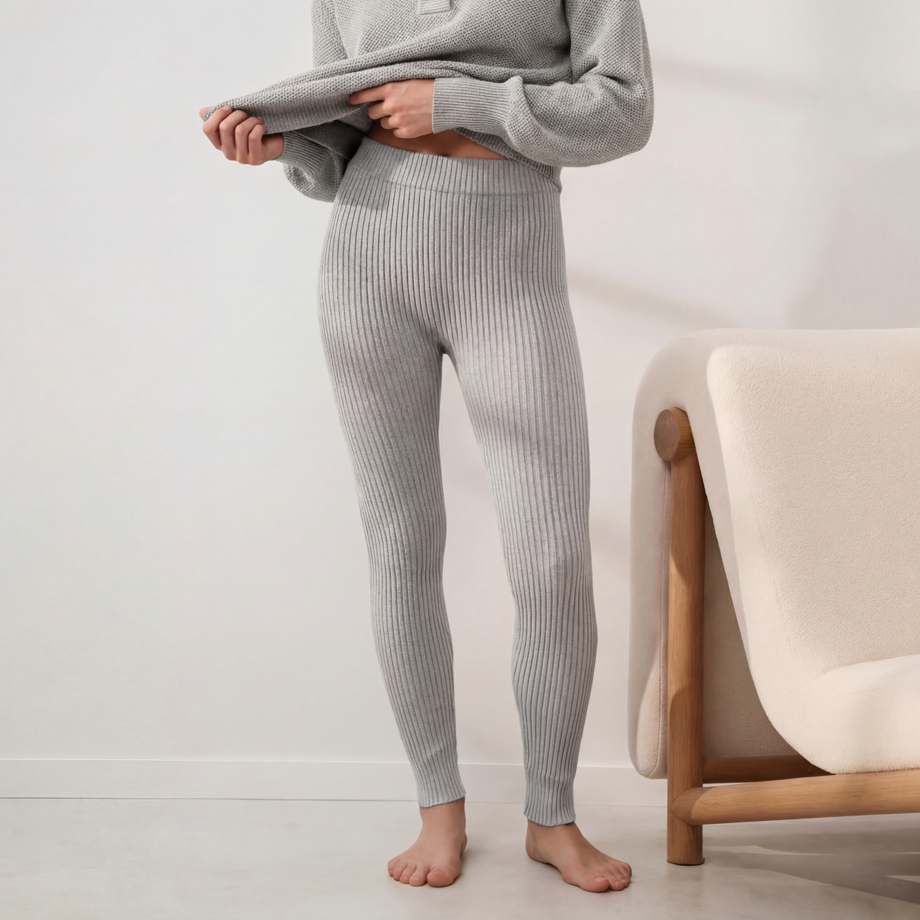Cottonsilk™ Ribbed Legging – Lunya