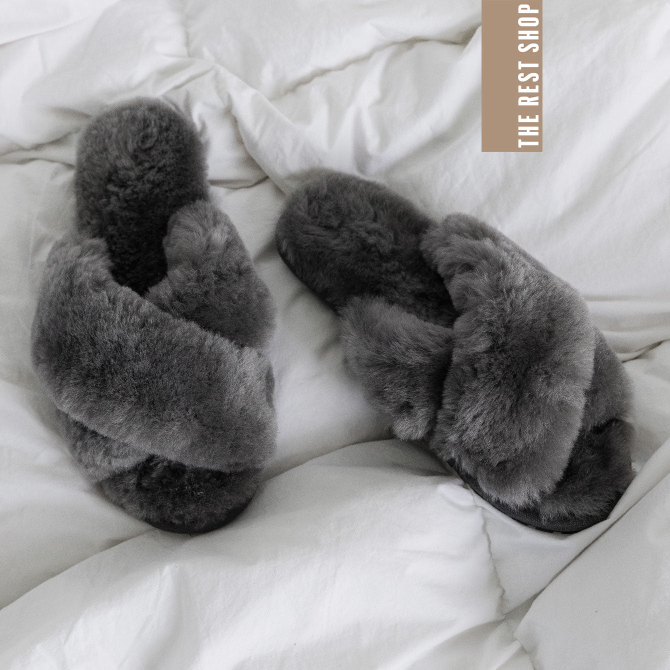 Emu Mayberry Slippers Mayberry Fluffy Slipper Natural Ivory EMU