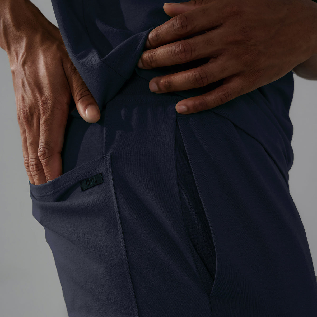 Lunya Pajamas - MEN’S SLUMBERKNIT™ PANT - #deep blue