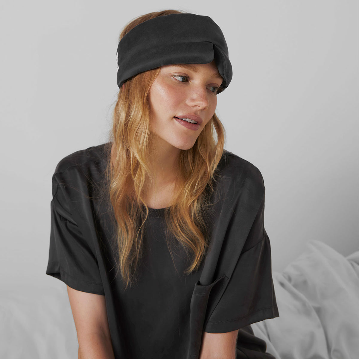 Washable Silk Sleep Mask With Box - #Meditative Grey