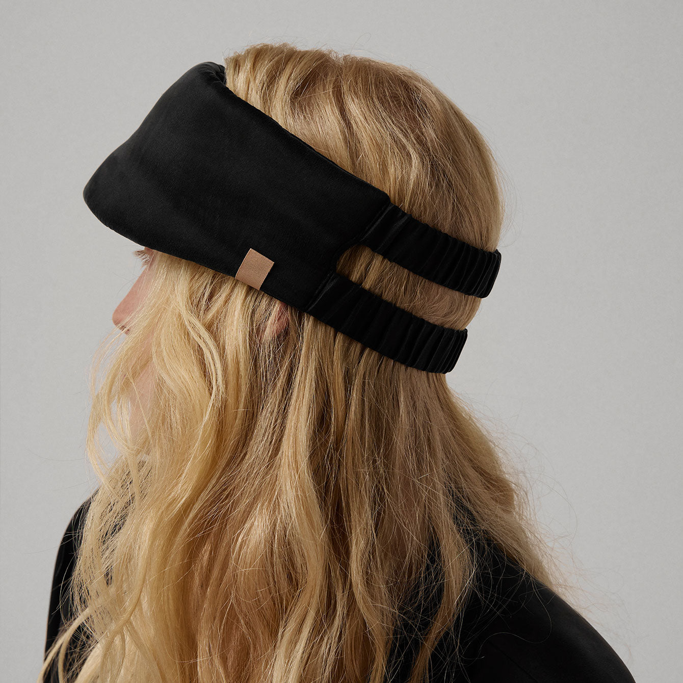 Lunya Pajamas Weighted Silk Sleep Mask - #Immersed Black