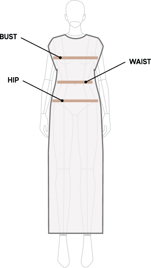Measurement guide: Rompers + Jumpsuits — Oversized