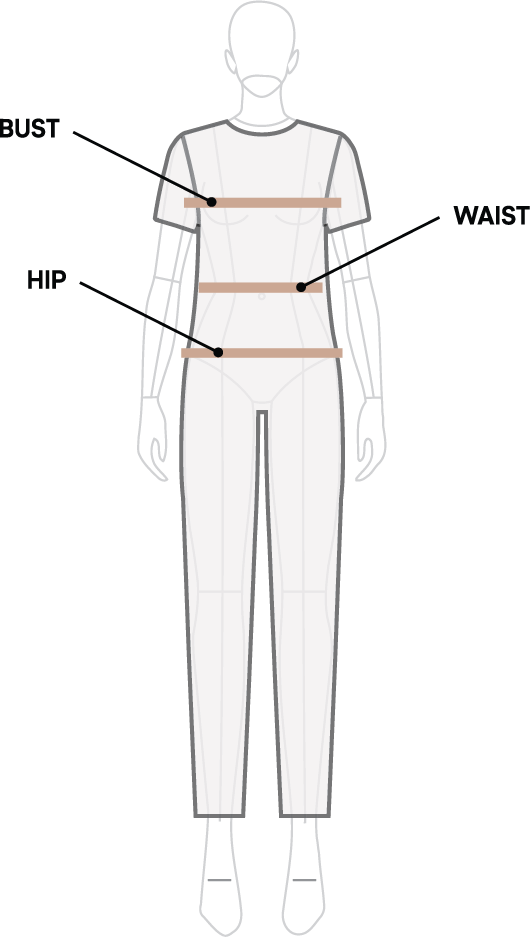 Measurement guide: Rompers + Jumpsuits — Easy