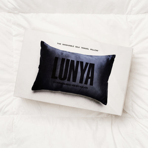 Waschbares Reisekissen aus Seide