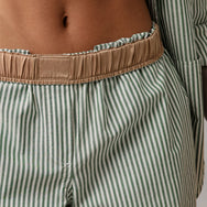 Lunya Pajamas Airy Cotton Straight Leg Pant - #Overstory Stripe