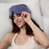 Lunya Pajamas Third Eye Weighted Silk Sleep Mask - #Auspice Purple