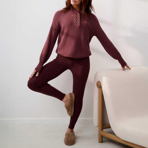 Cottonsilk™ Ribbed Legging