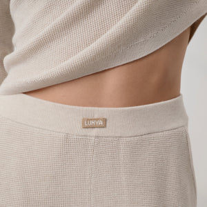 Lunya Loungewear Silkthermal Jogger - #Morning Oat Heather