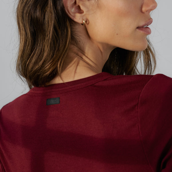 Soft Modal Rib Tee Short Set
