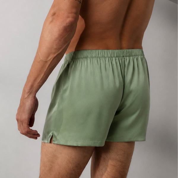 Men's Washable Silk Boxer