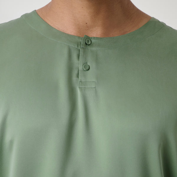 Men's Washable Silk Short Set