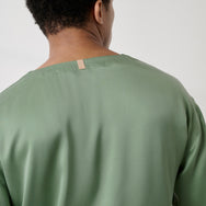 Lunya Men's Pajamas - MEN’S WS SHORT SET - #Garden Moss