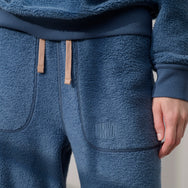 Lunya Loungewear Silksweats™ Midweight Reversible Straight Leg - #Tideworn Blue