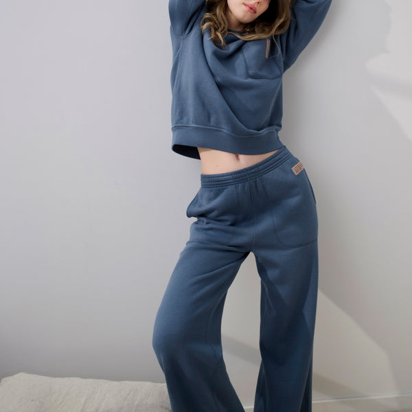 Silksweats™ Midweight Reversible Straight Leg