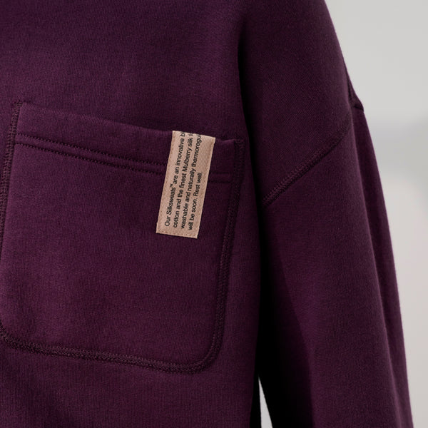 Silksweats™ Midweight Reversible Crew Neck Sweatshirt