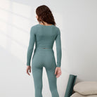 Lunya Activewear Seamless Modal Flow Long Sleeve - #Musing Moss