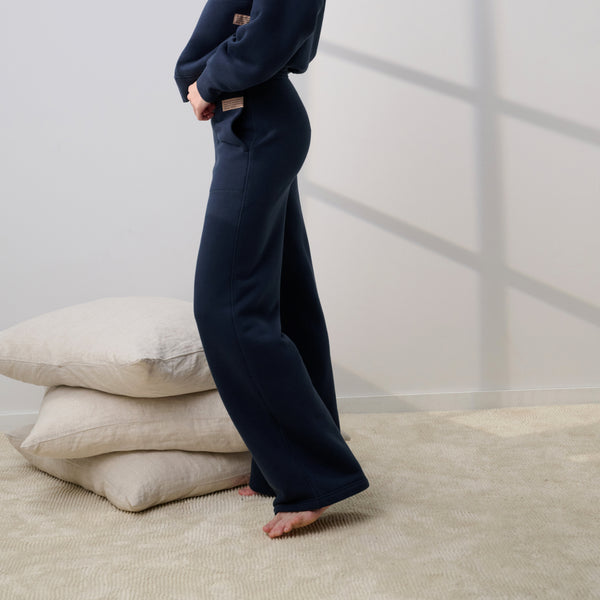 Silksweats™ Terry Straight Leg Pant