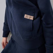 Lunya Loungewear Silksweats™ Terry Half Zip - #Deep Blue