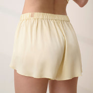 Lunya Pajamas Washable Silk Tulip Back Set - #French Butter