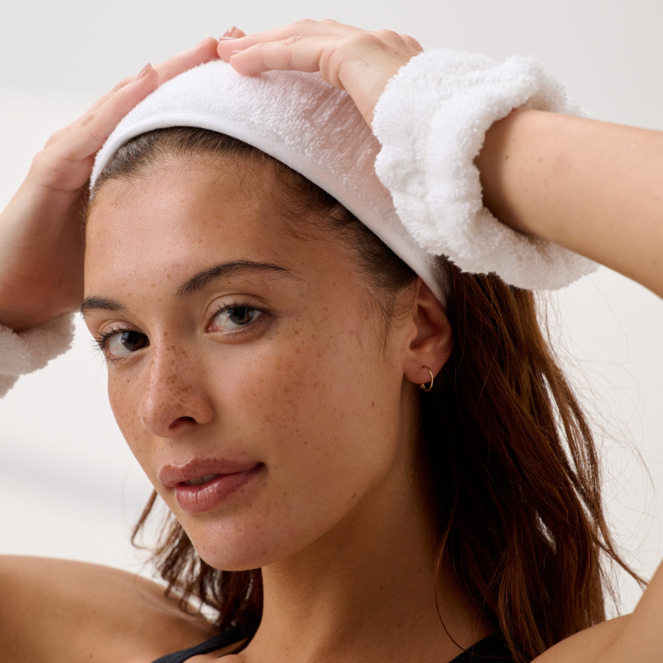 Lunya Spa Terry Headband - #Sincere White