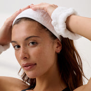 Lunya Spa Terry Headband - #Sincere White