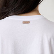 Lunya loungewear - Organic Pima Cropped Easy Tee - #Sincere White