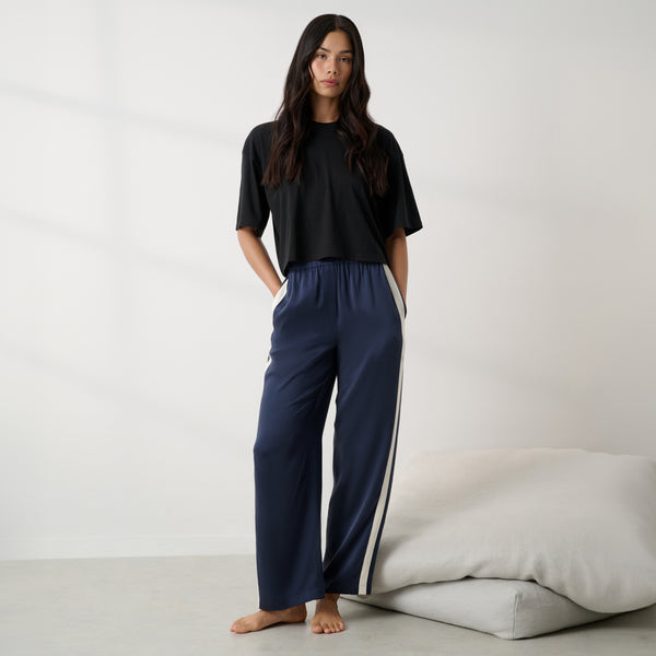 Organic Pima Cropped Easy Tee