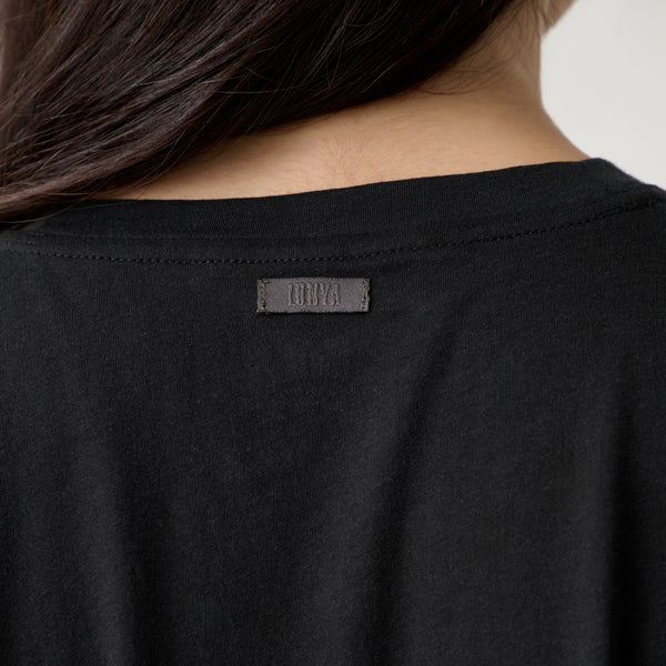 Organic Pima Cropped Easy Tee