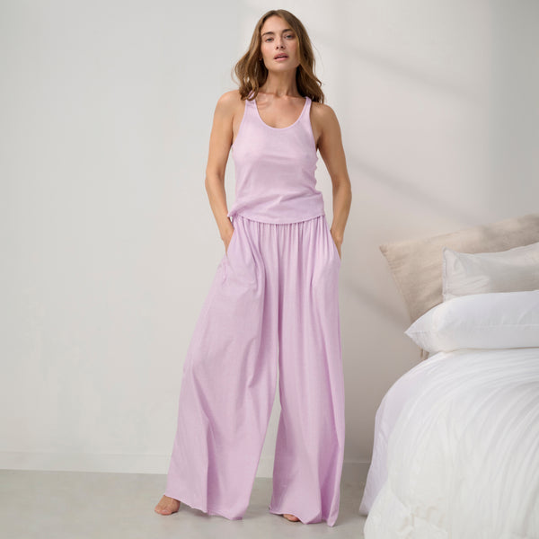 Organic Pima Curved Hem Tank