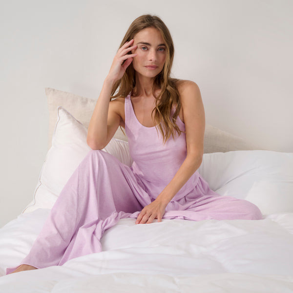 Organic Pima Curved Hem Tank
