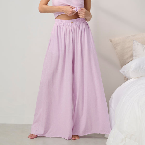 Organic Pima Wide Leg Pant