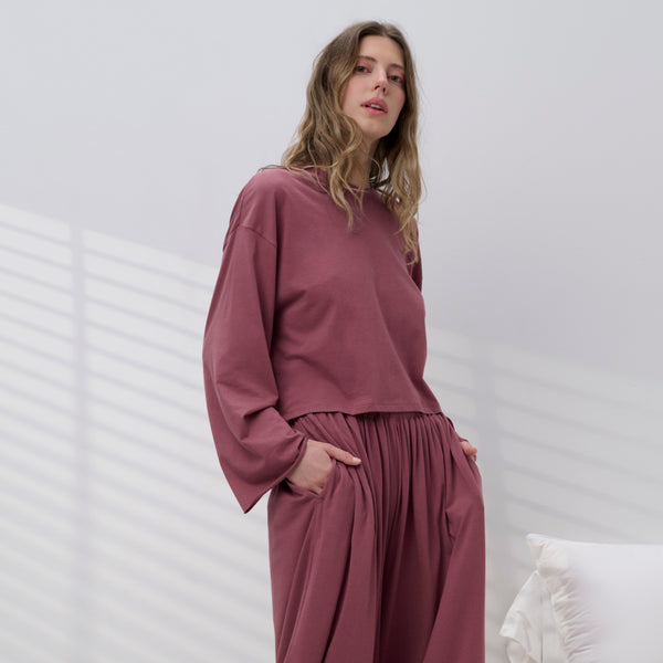 Organic Pima Wide Sleeve Tee