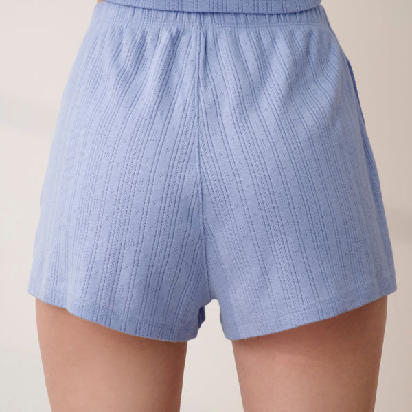 Pointelle High Rise Short