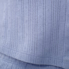 Lunya Loungewear - POINTELLE CREW NECK CARDIGAN #BLUEBELL BLOOM