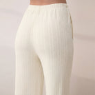 Lunya Loungewear - POINTELLE WIDE LEG PANTS #BUTTERCREAM