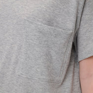 Lunya Pajamas - ORGANIC PIMA TEE SHORT SET #Storm Grey Heather