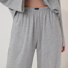 Lunya Pajamas- ORGANIC PIMA STRAIGHT LEG  PANT #Storm Grey Heather