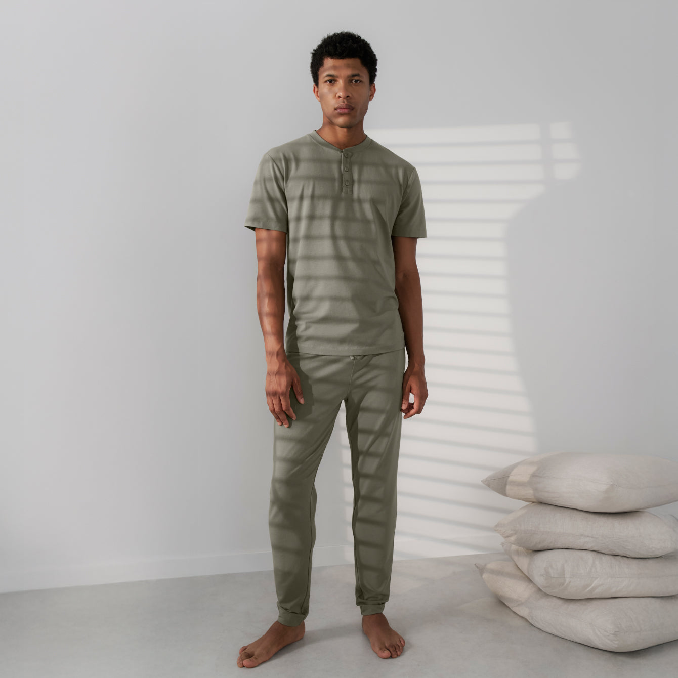 Lunya Pajamas Men's Slumberknit™ Pant - #Shaded Olive