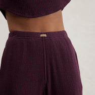 Lunya Loungewear Wafflesoft Jogger - #Vintage Merlot