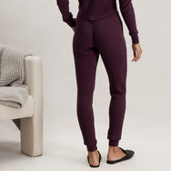 Lunya Loungewear Wafflesoft Jogger - #Vintage Merlot