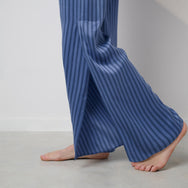 Lunya Pajamas Washable Silk High Rise Pant Set - #Coastal Stripe