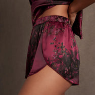 Lunya x Rosandich Washable Silk Tulip Back Set - #Rouge Reverie