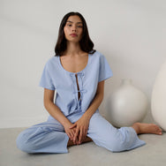 Lunya Pajamas - Airy Cotton Ankle Pant #Market Check