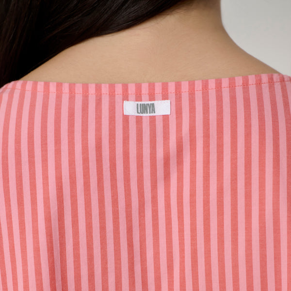 Airy Cotton Tie Front Top