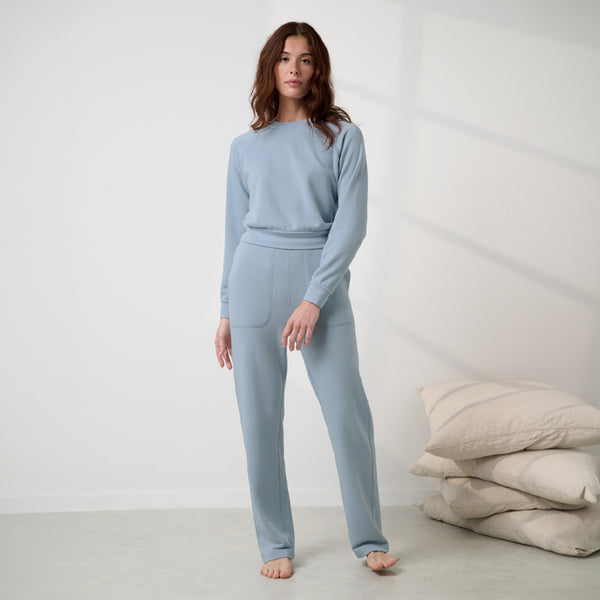 Silksweats™ Lightweight Terry Straight Leg Pant