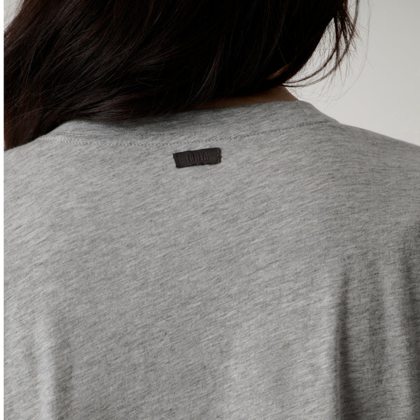 Organic Pima Cropped Easy Tee