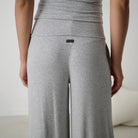 Lunya Pajamas - Soft Modal Rib Foldover Pant #Napping Dove Heather