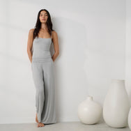 Lunya Pajamas - Soft Modal Rib Cami #Napping Dove Heather