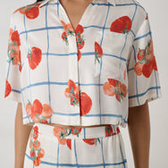 Lunya Pajamas - Washable Silk High Rise Pant Set #Summer Harvest